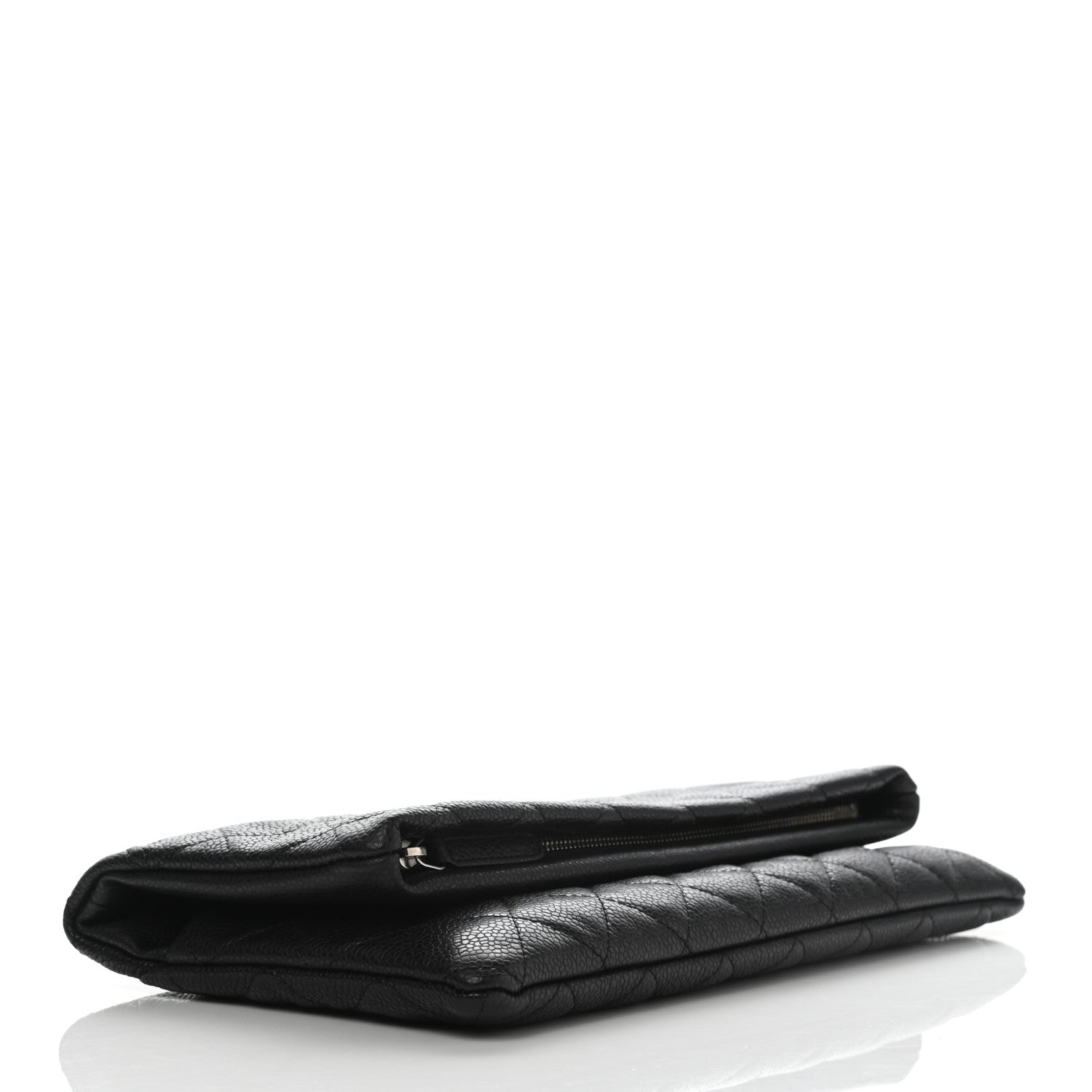 Chanel Caviar Quilted CC Beauty Clutch Black 4 of 7