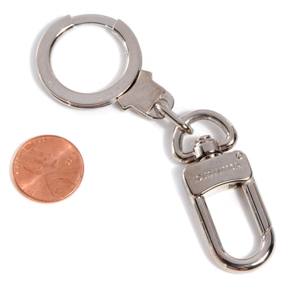 Louis Vuitton Pochette Extender Key Ring Chain Silver 2 of 4