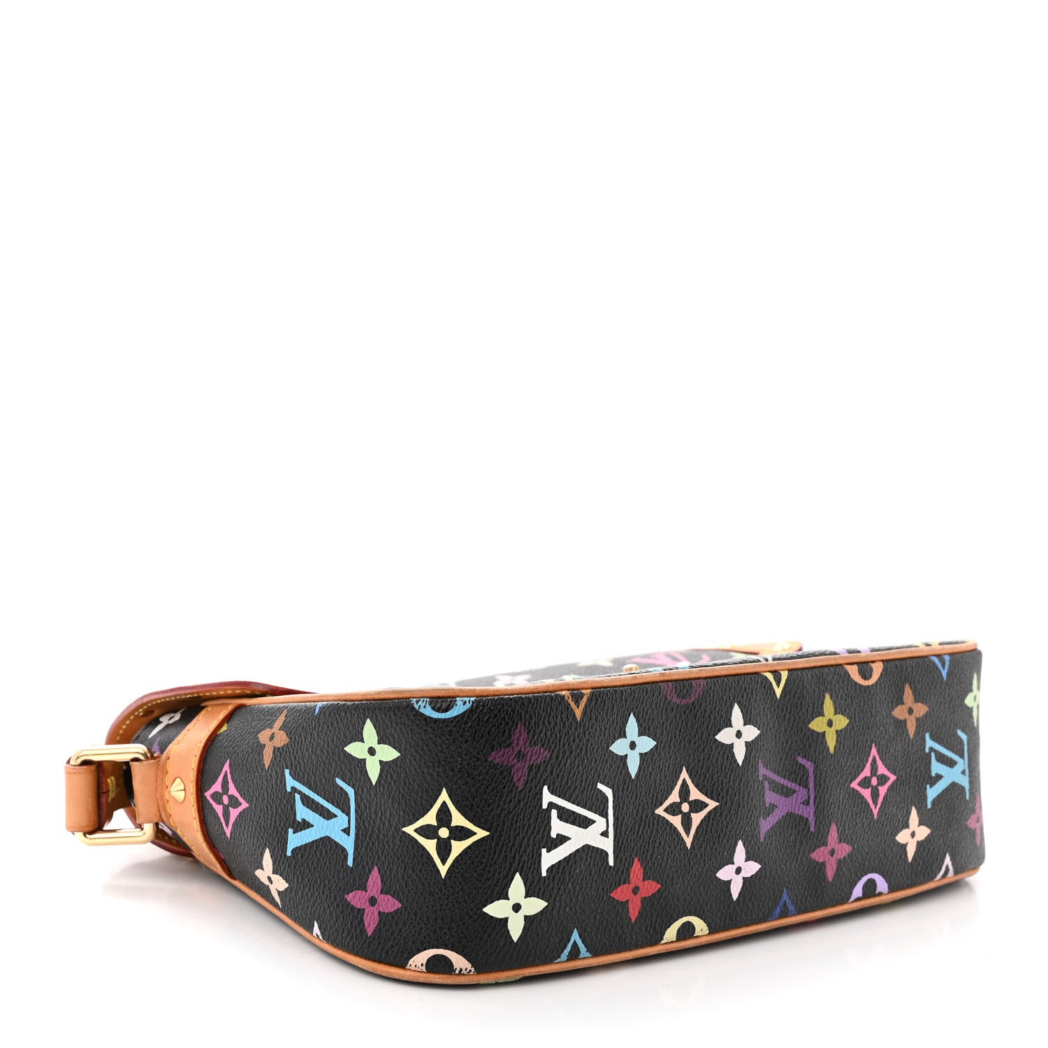 Louis Vuitton Monogram Multicolor Sologne Black 4 of 12
