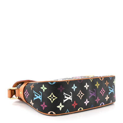 Louis Vuitton Monogram Multicolor Sologne Black 4 of 12