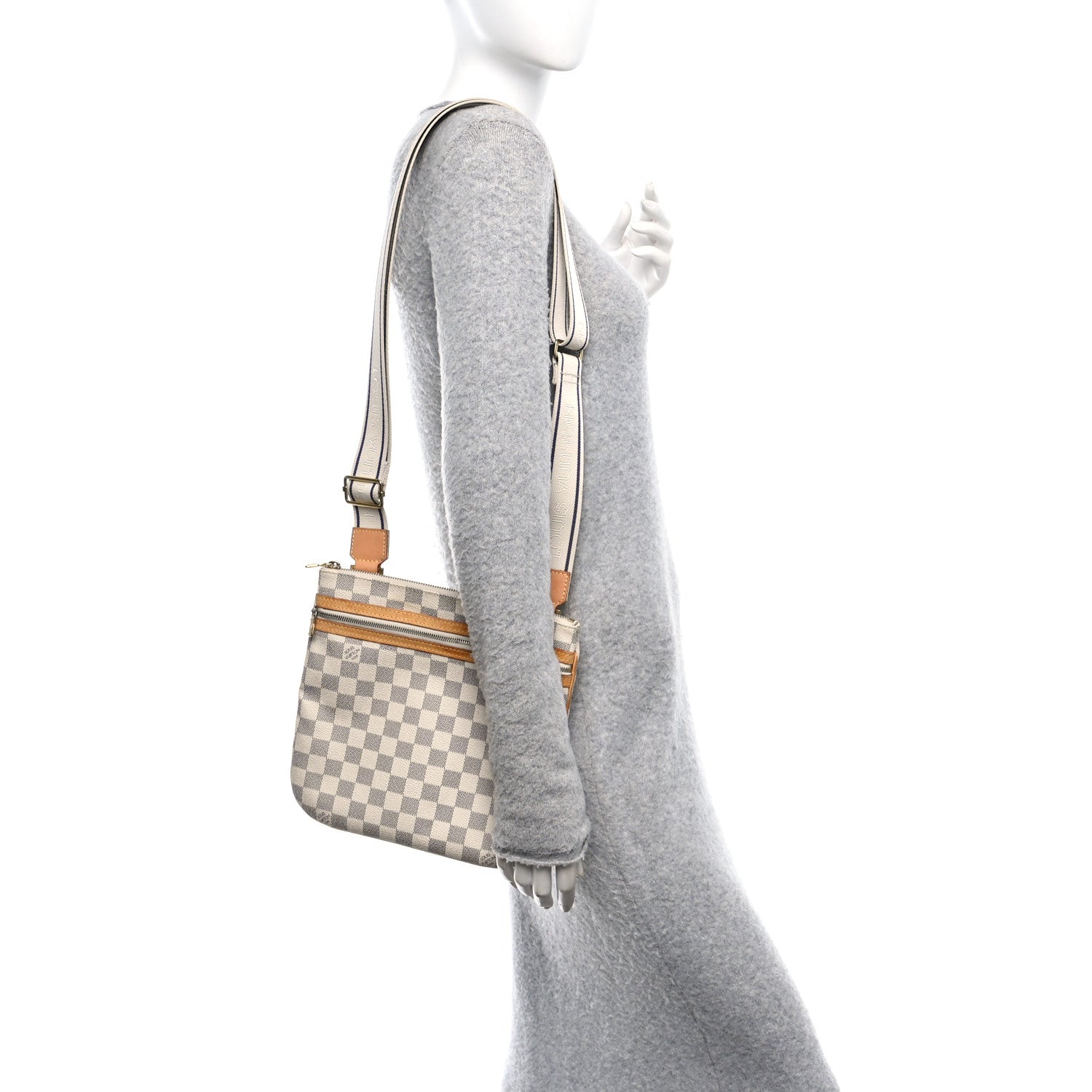 Louis Vuitton Damier Azur Bosphore Pochette 2 of 13