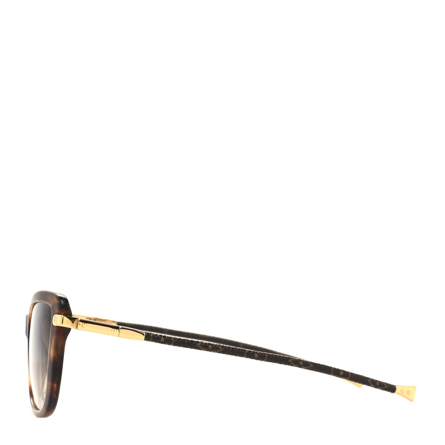 Louis Vuitton Monogram Charlotte Z0782W Sunglasses Dark Tortoise 3 of 6