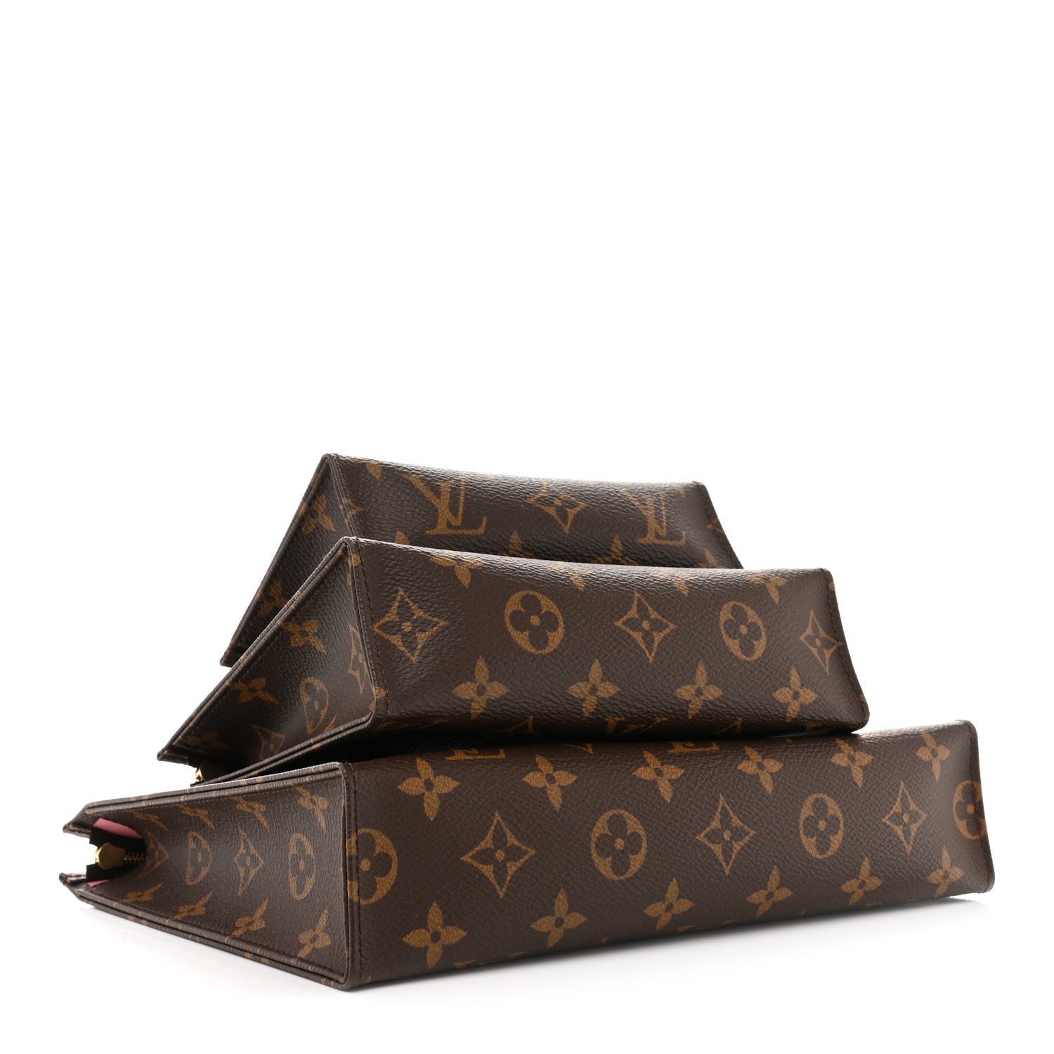 Louis Vuitton Monogram Trio Toilet Pouch Set 5 of 9