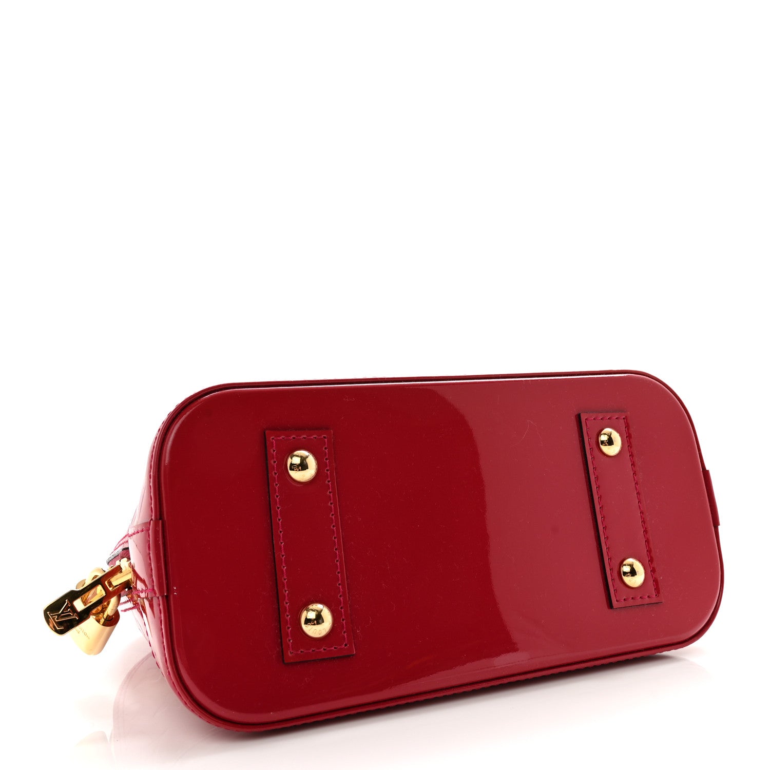 Louis Vuitton Vernis Alma BB Cherry 4 of 9