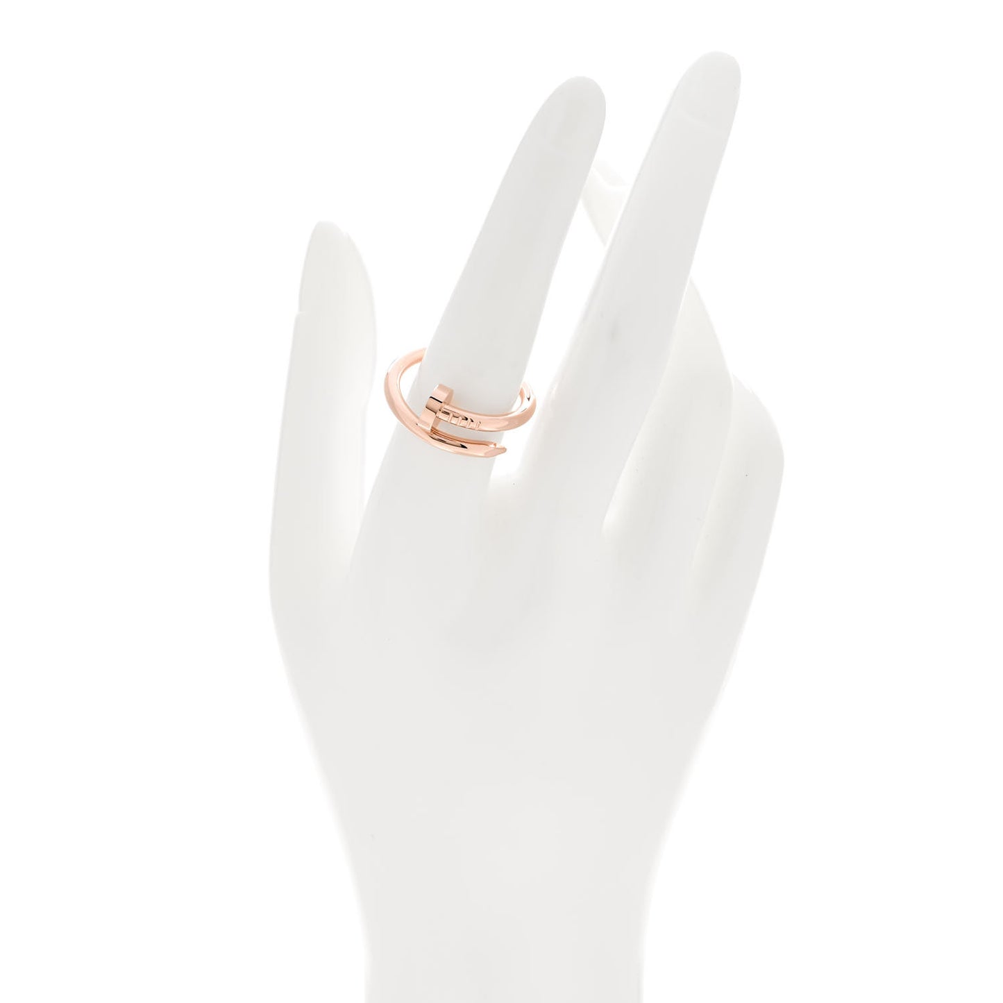 18K Pink Gold Juste Un Clou Ring 57 8