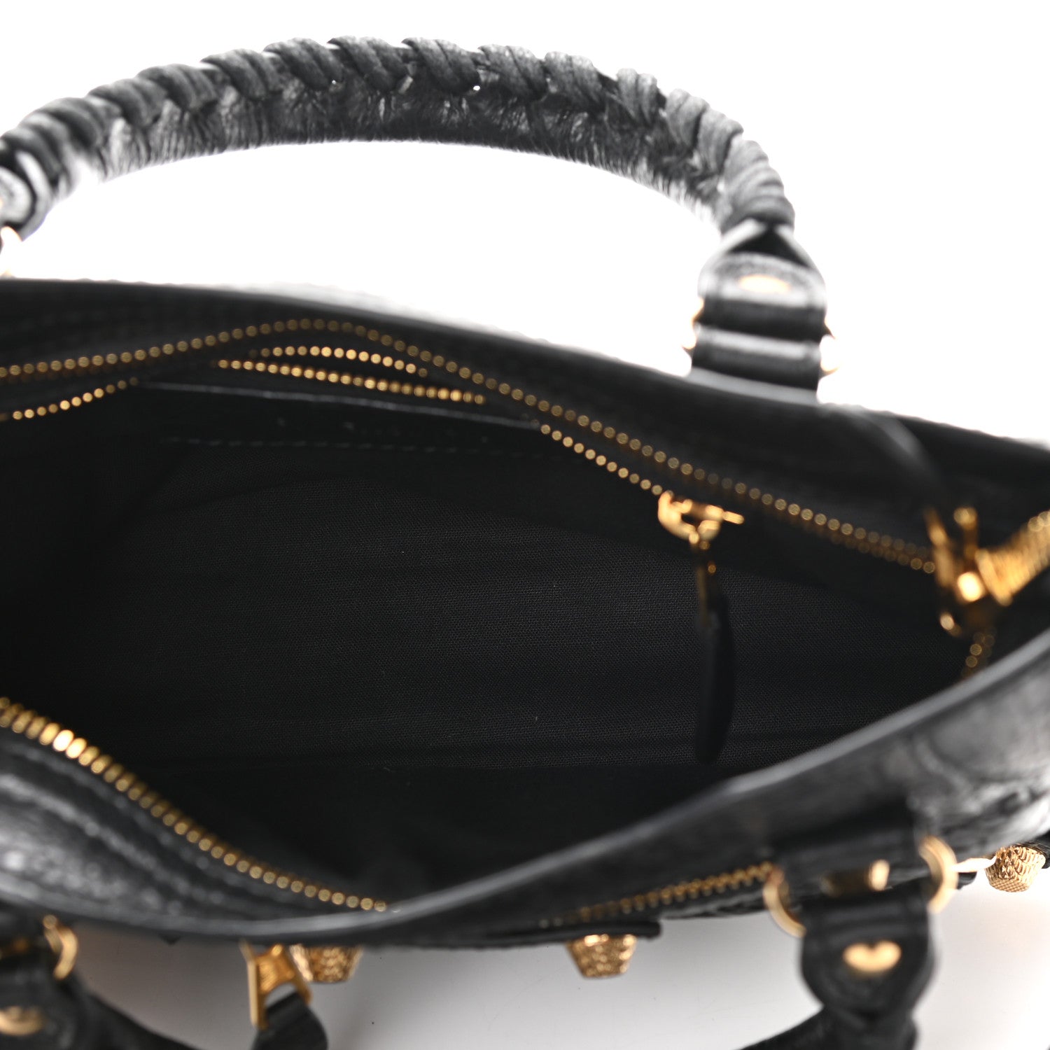 Balenciaga Agneau Giant 12 Gold Hardware Mini City Black 5 of 10