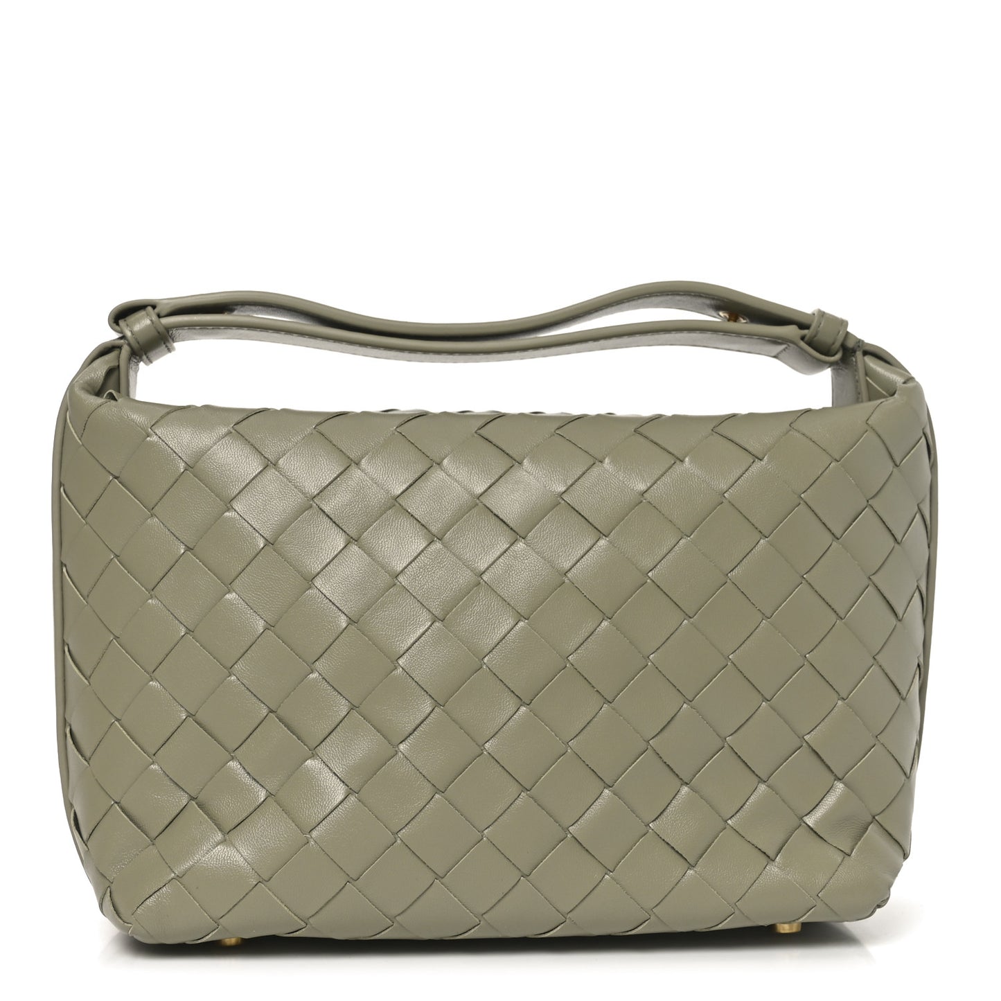Calfskin Nappa Intrecciato Wallace Travertine