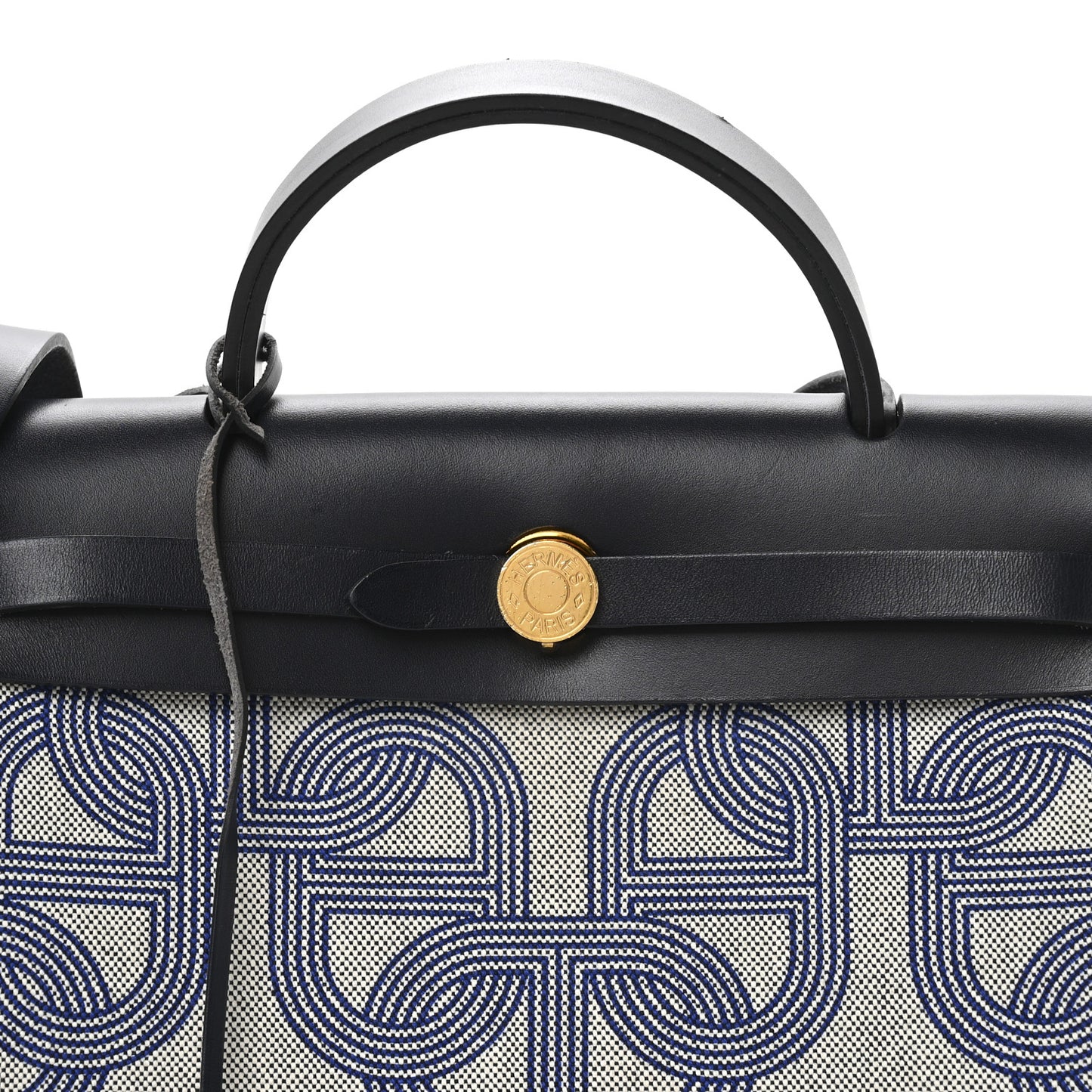 H Plume Canvas Vache Hunter Circuit 24 Herbag Zip Retourne 31 Bleu Royal Bleu Indigo Ecru