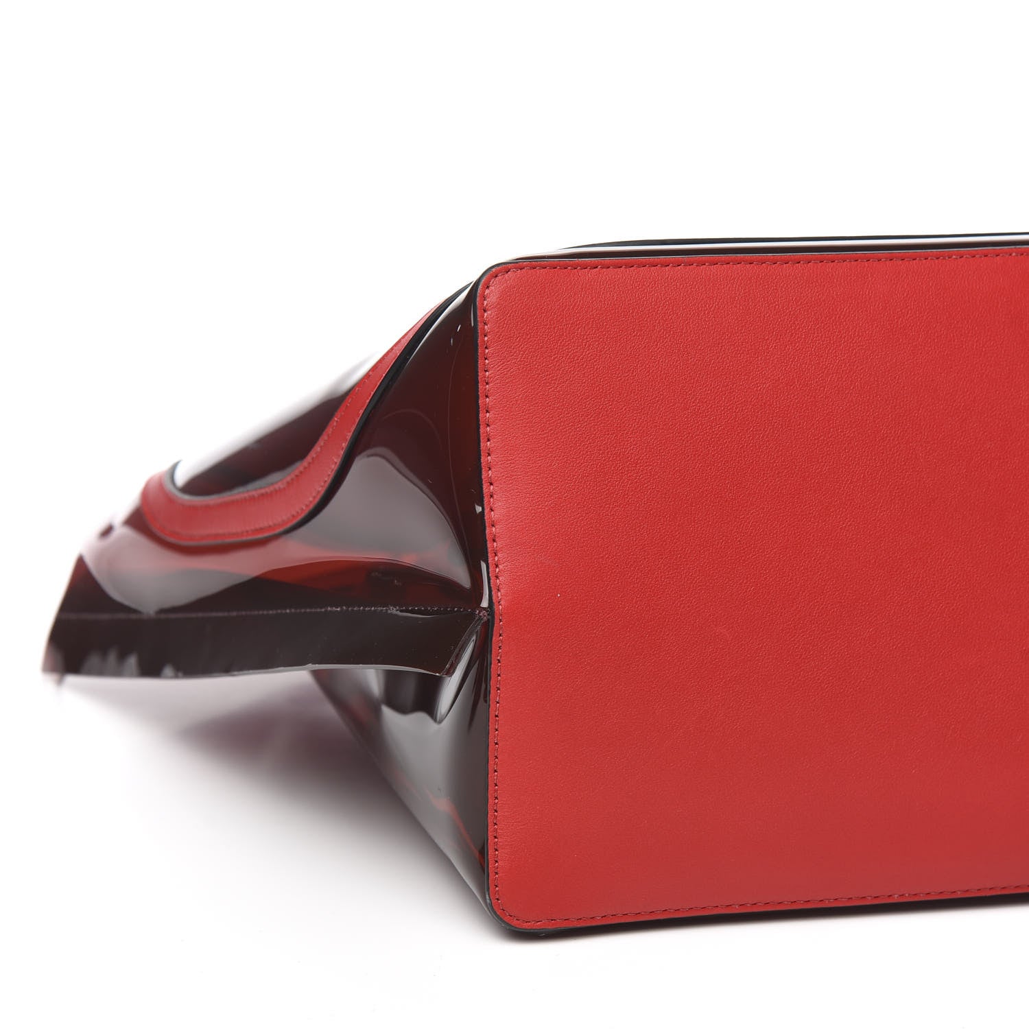 Valentino Garavani PVC Vlogo Escape Tote Red 8 of 10