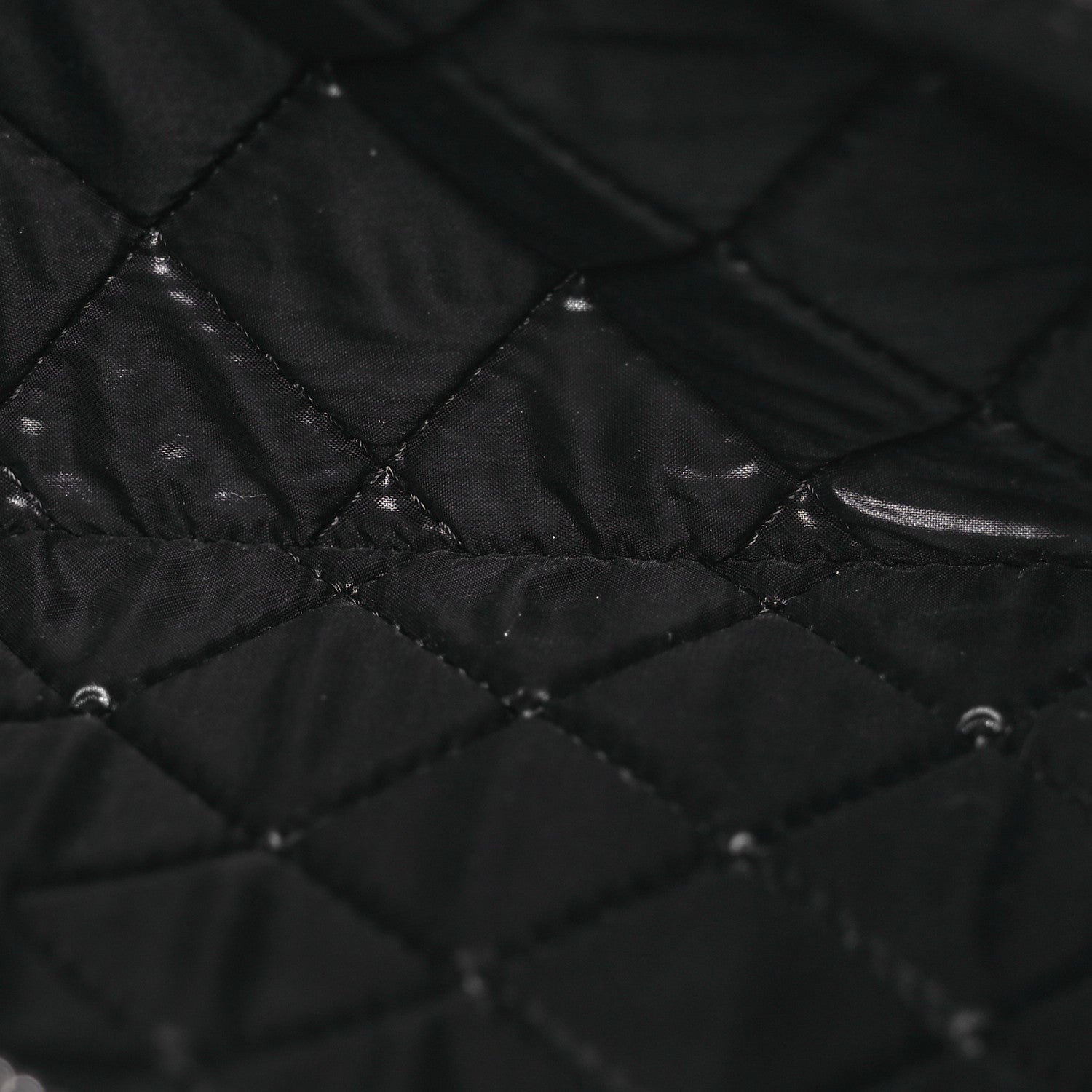 Chanel Lambskin Quilted Beauty CC Boy Clutch Black 5 of 11
