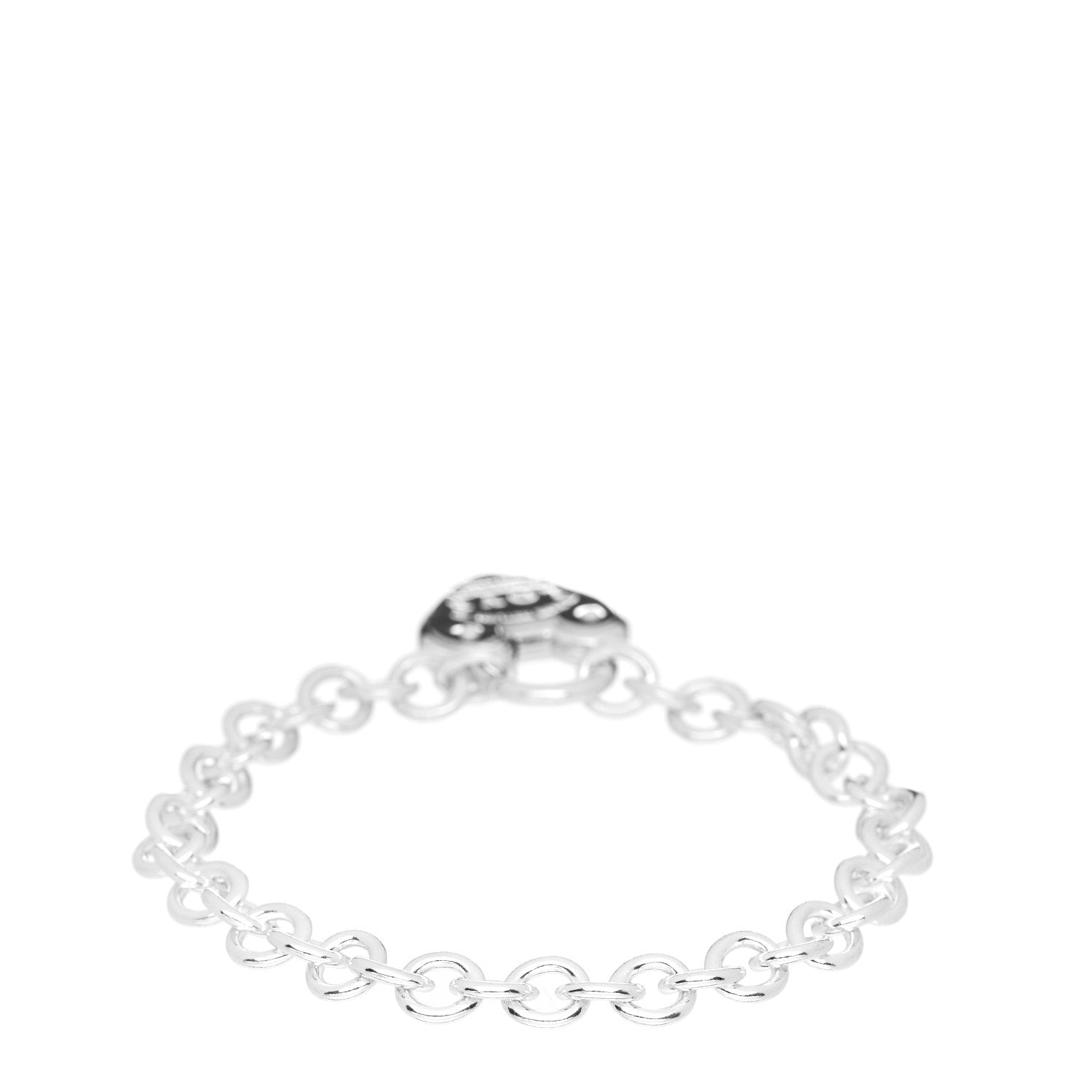 Tiffany Sterling Silver Return to Tiffany Love Lock Bracelet 3 of 4