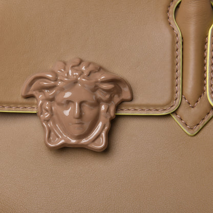 Versace Calfskin Large Palazzo Empire Bag Beige 11 of 16