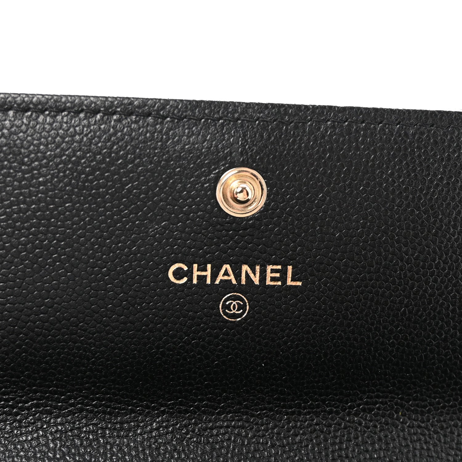 Chanel Caviar Quilted Long Boy Flap Wallet Black 6 of 8