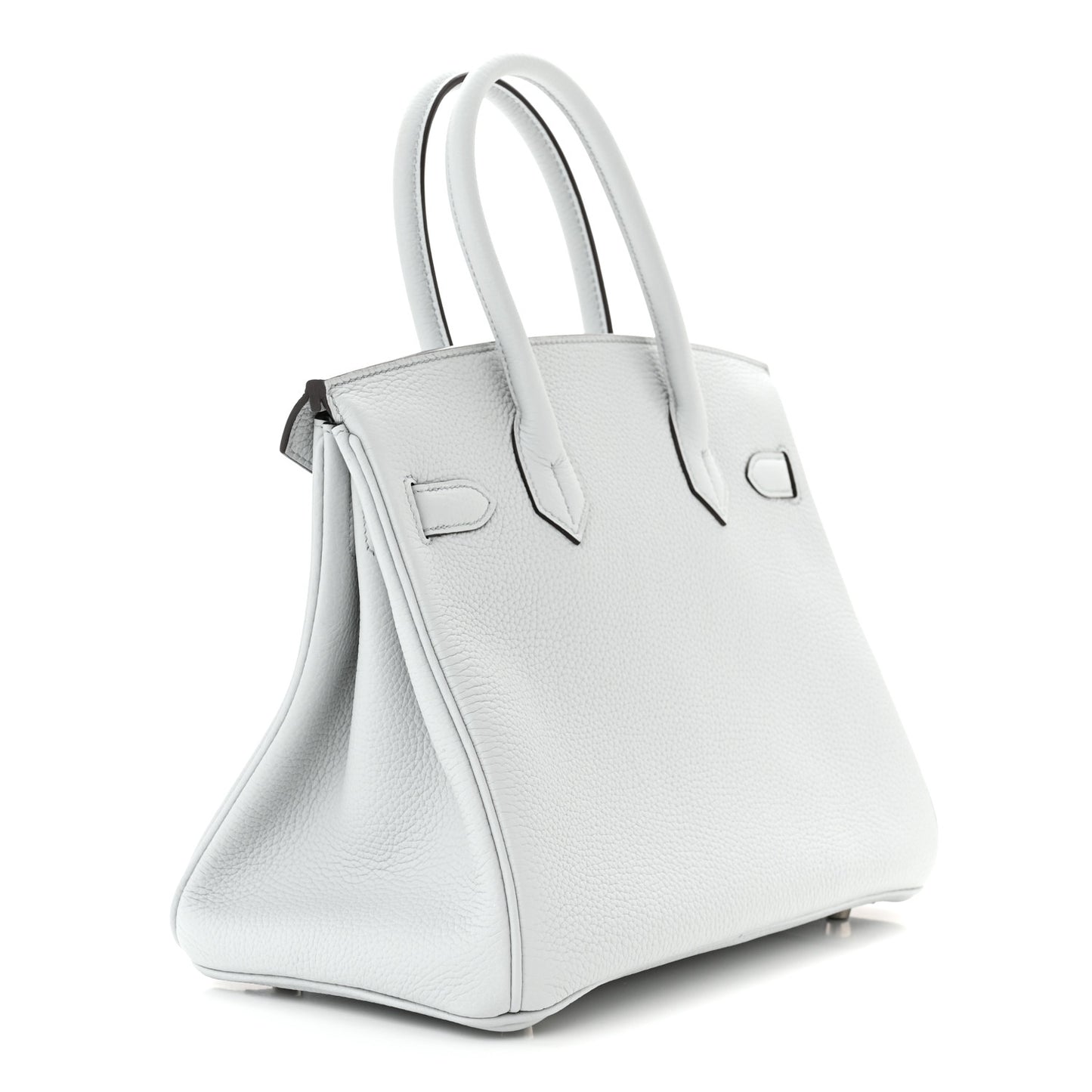 Taurillon Clemence Birkin 30 Bleu Pale