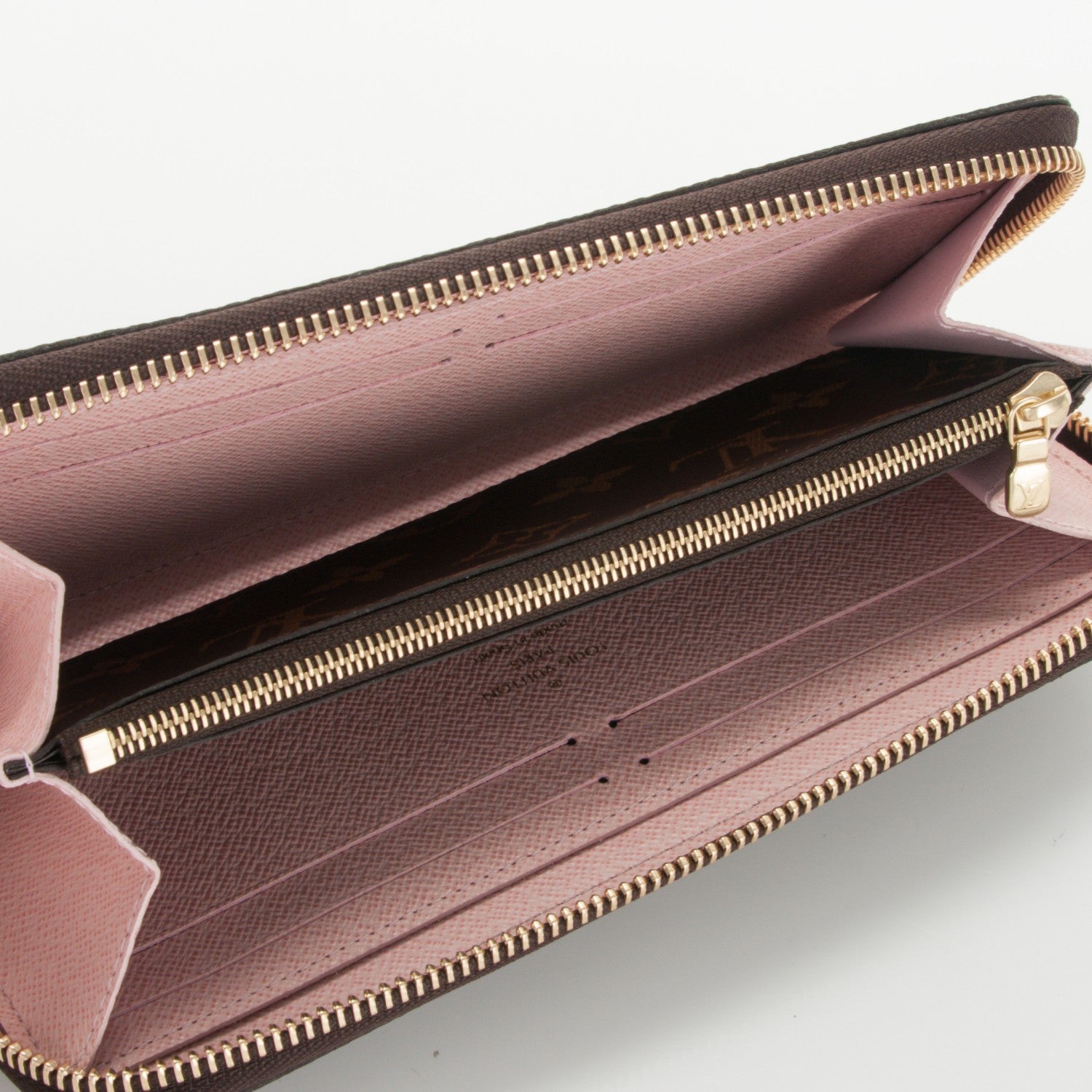 Louis Vuitton Monogram Clemence Wallet Rose Ballerine 5 of 7