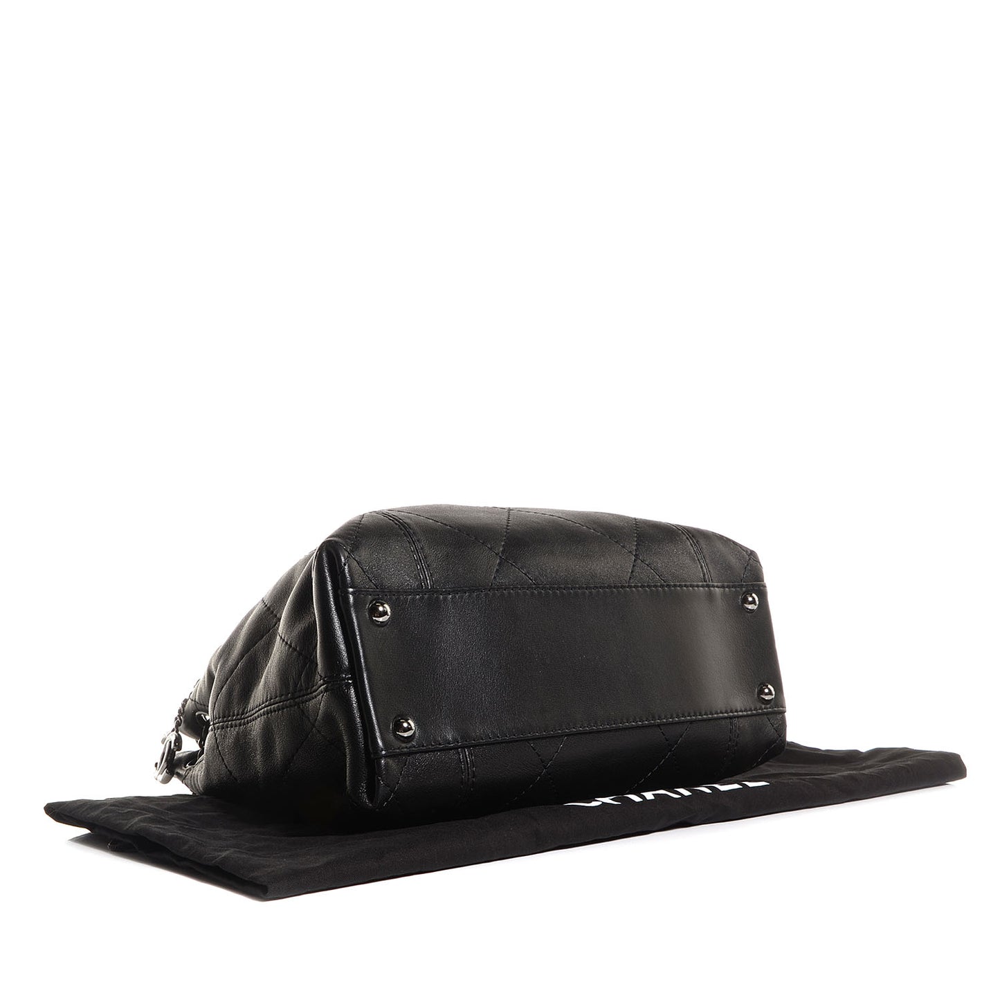 Lambskin Soft Touch Shoulder Bag Black