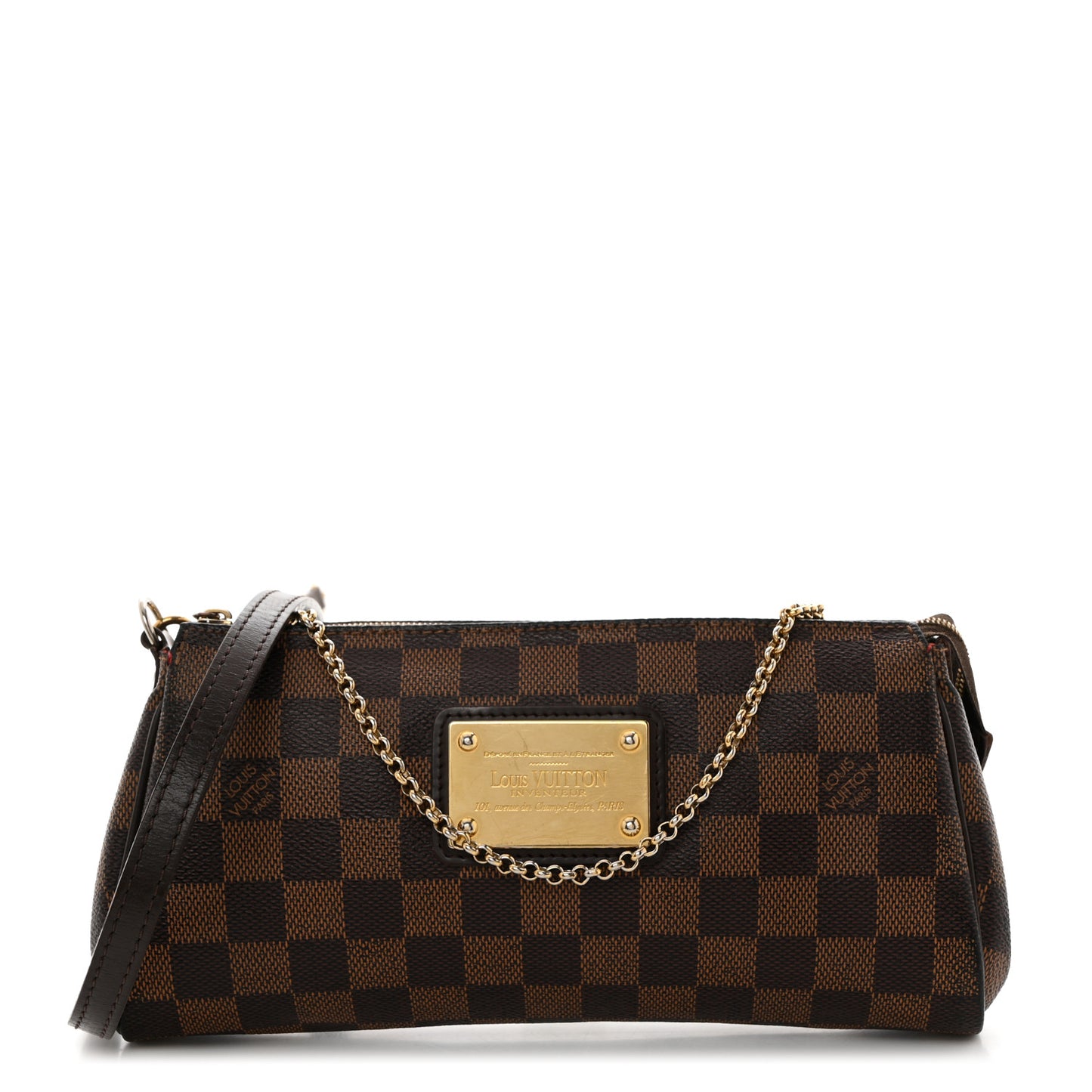 Damier Ebene Eva Clutch