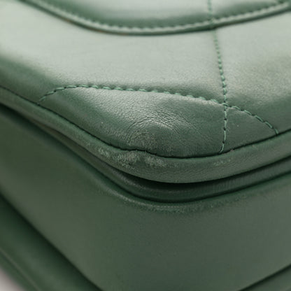 Chanel Lambskin Quilted Small Trendy CC Flap Dual Handle Bag Green 12 of 14