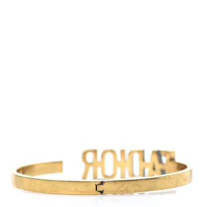 Christian Dior Metal J'Adior Bracelet Cuff Gold 3 of 5