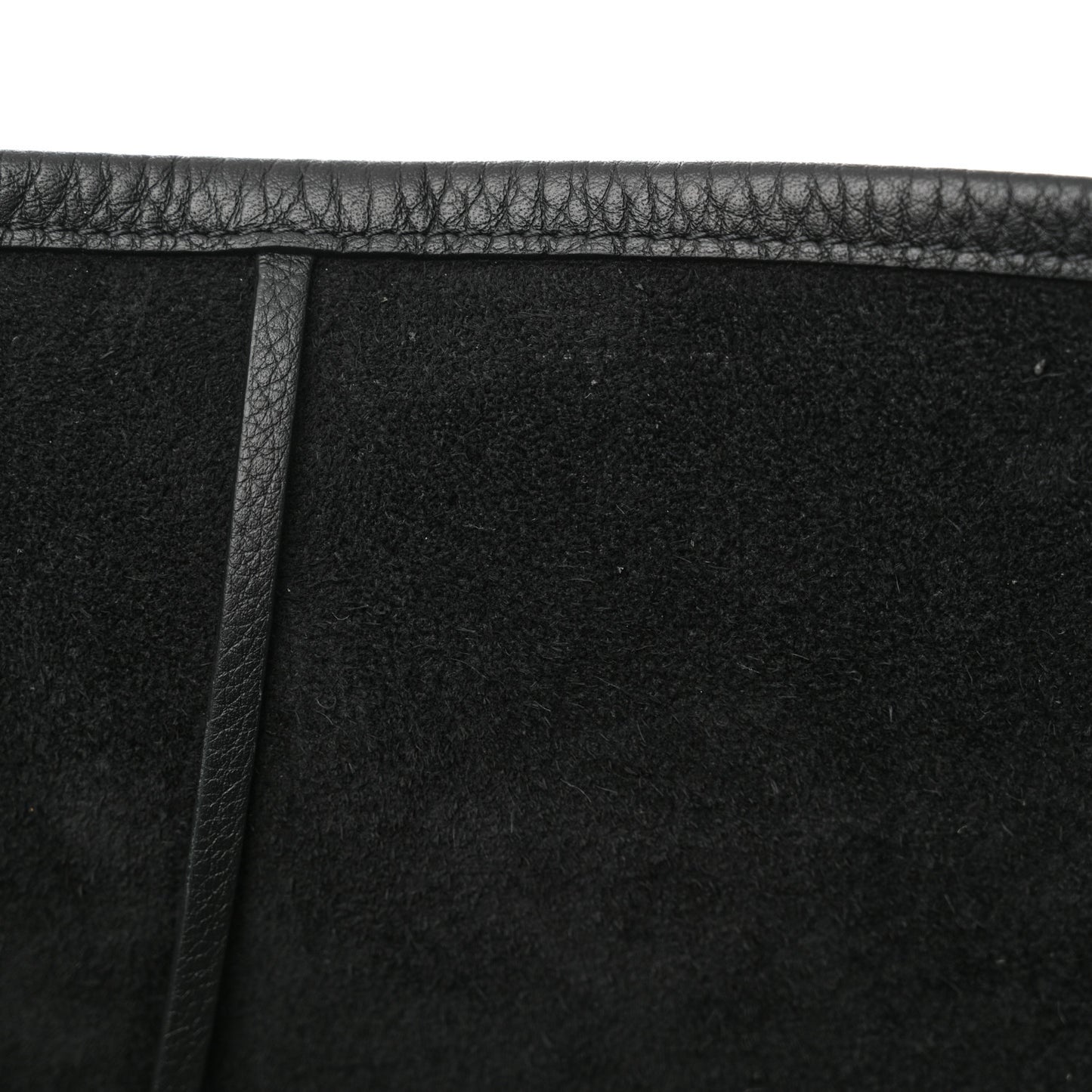 Grained Calfskin Large N/S Park Tote Black