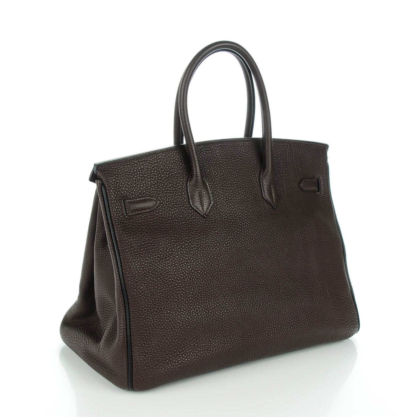 Togo Bi-Color Birkin 35 Chocolate Black