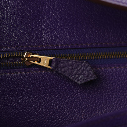 Hermes Togo Birkin 35 Iris 22 of 32
