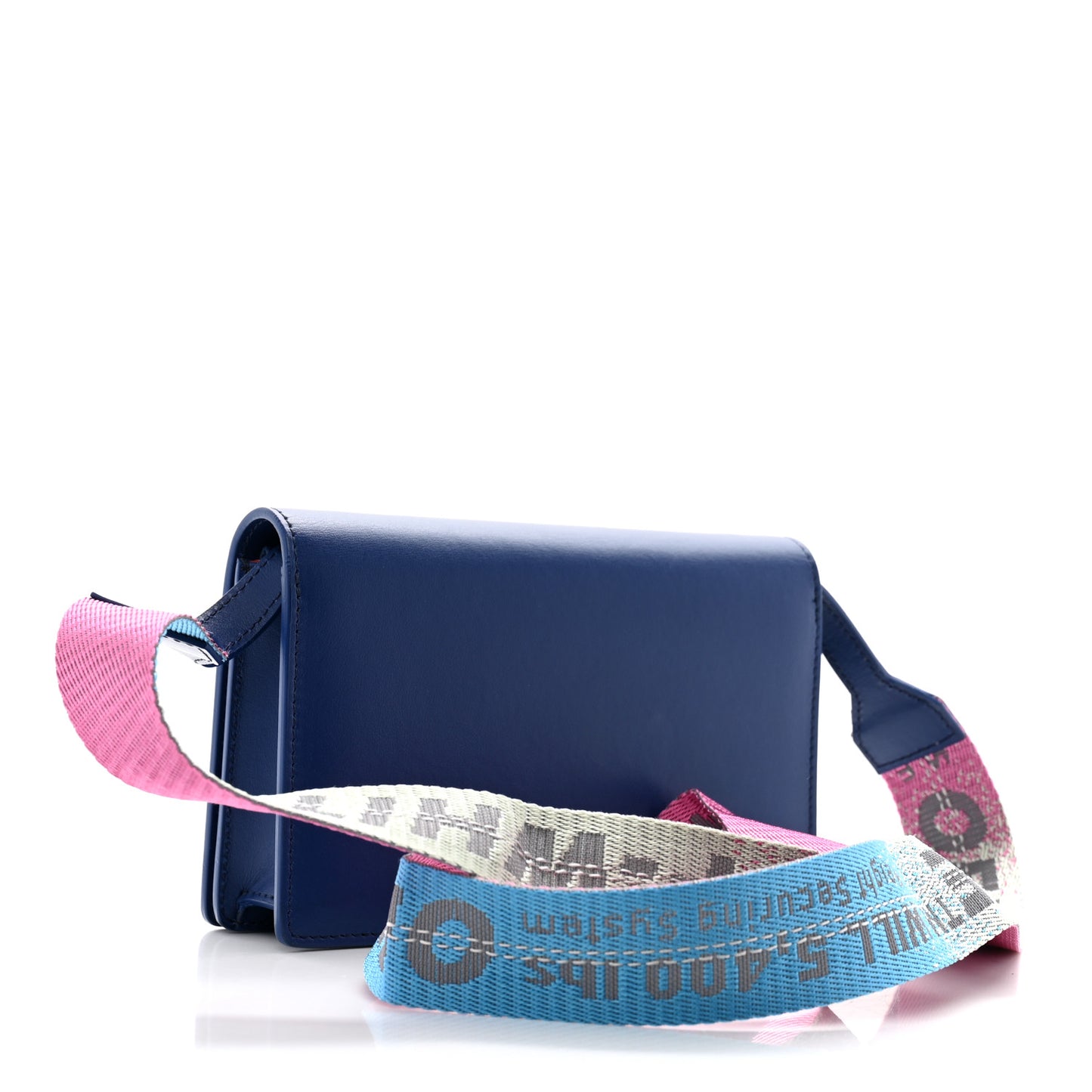 Calfskin Jitney 0.5 Crossbody Bag Blue