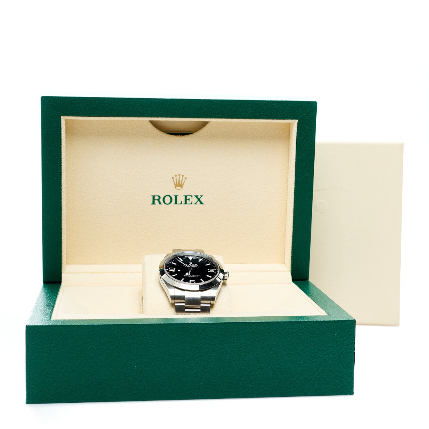 Rolex Stainless Steel 40mm Oyster Perpetual Explorer Watch Black 224270 5 of 5