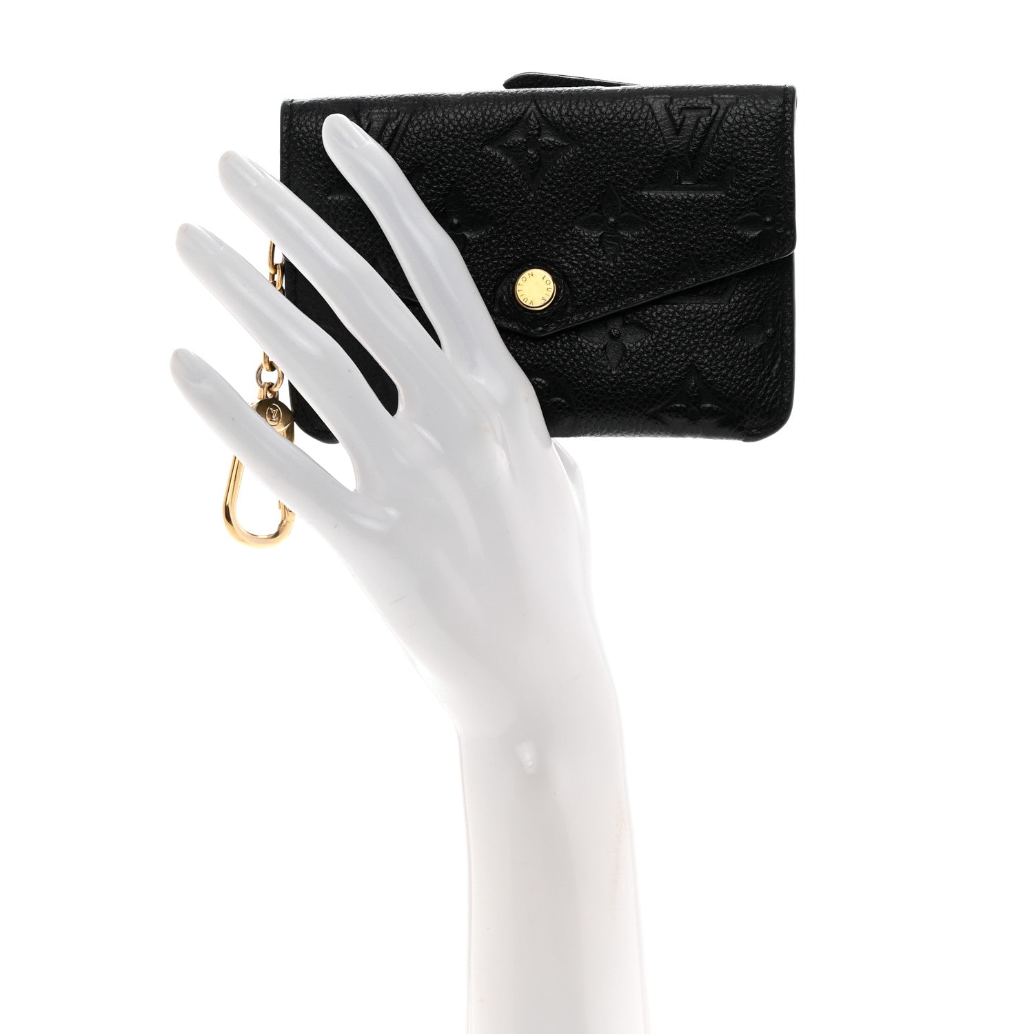 Louis Vuitton Empreinte Key Pouch Black 2 of 7