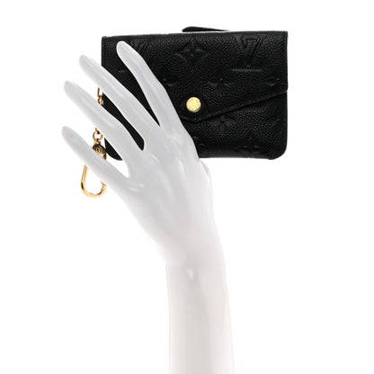 Louis Vuitton Empreinte Key Pouch Black 2 of 7