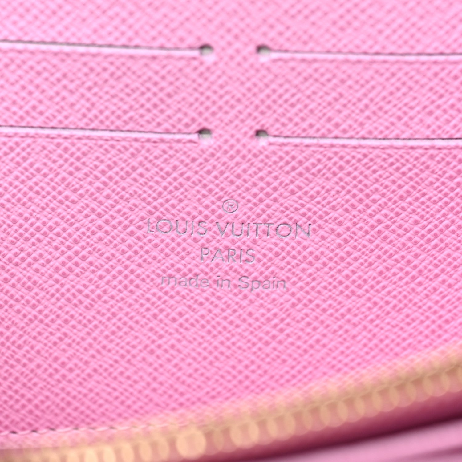 Louis Vuitton Monogram Multicolor Zippy Wallet White Litchi 6 of 6