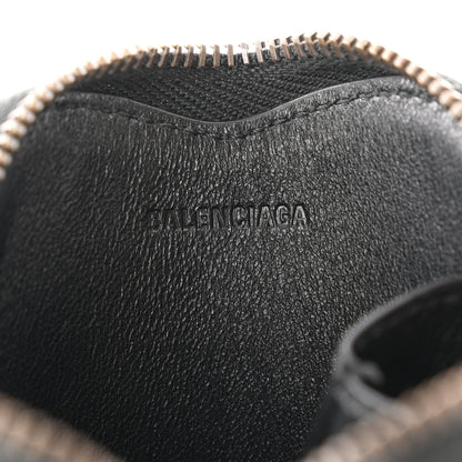 Balenciaga Arena Lambskin Classic Hardware Le City Heart Box Bag Charm Black 6 of 7