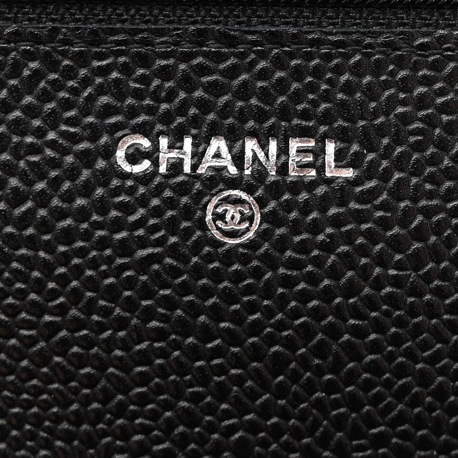 Chanel Caviar Quilted Wallet on Chain WOC Black 6 of 12