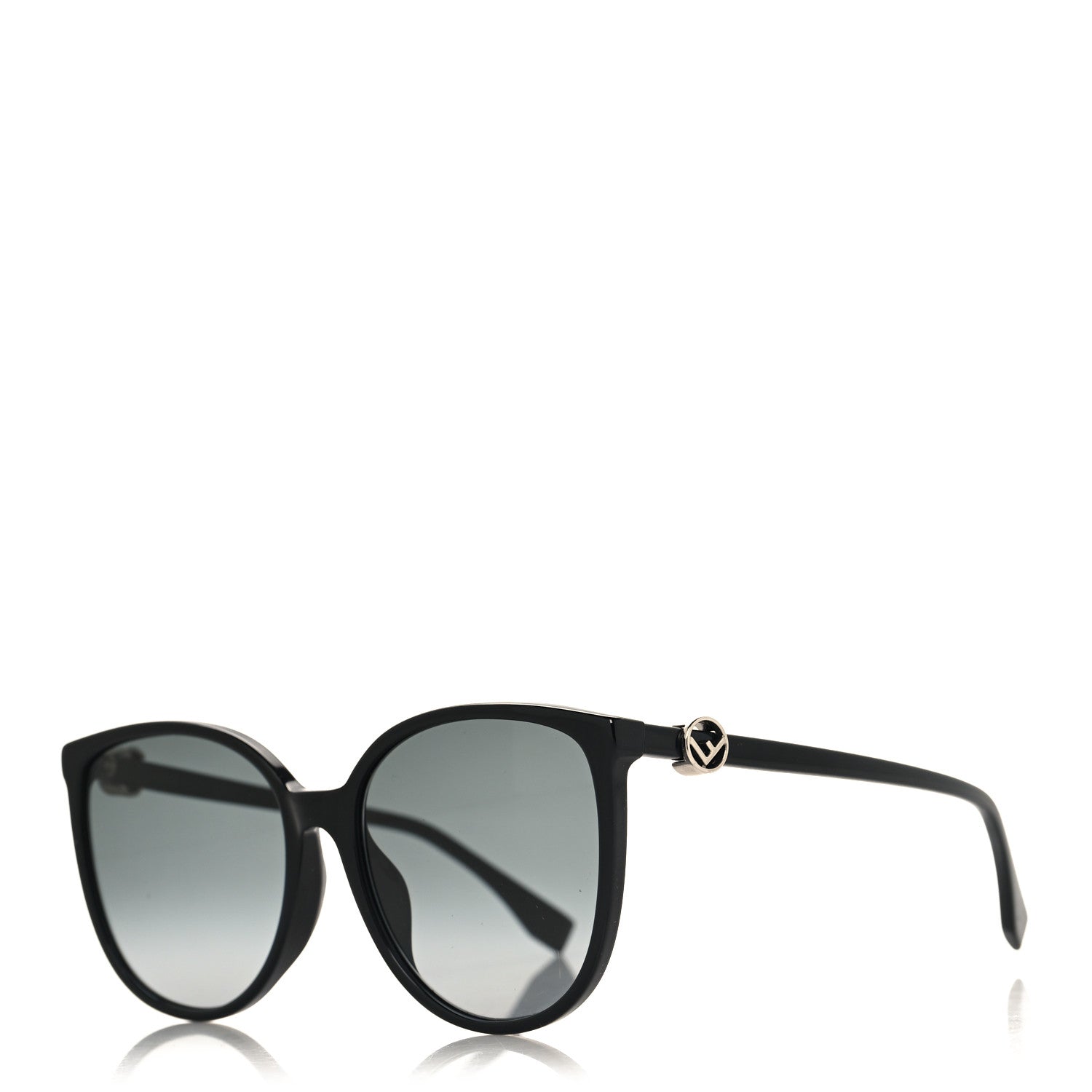 Fendi Acetate F Is Fendi FF Sunglasses FF 0310/F/S Black 1 of 7