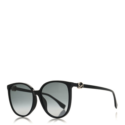 Fendi Acetate F Is Fendi FF Sunglasses FF 0310/F/S Black 1 of 7