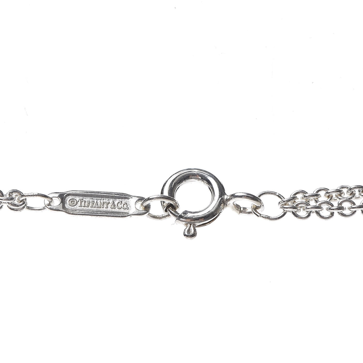 Tiffany Sterling Silver Infinity Pendant Necklace 4 of 5