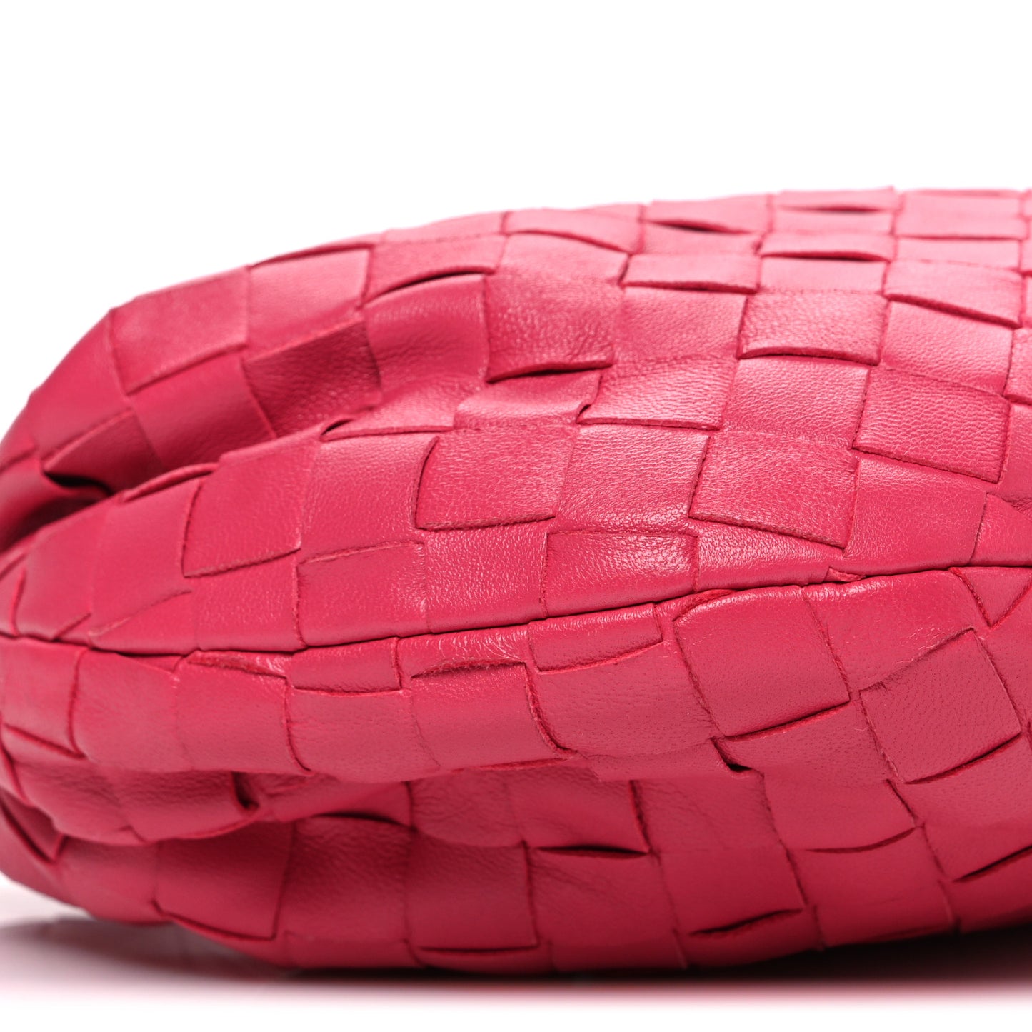 Nappa Intrecciato Mini Jodie Cranberry