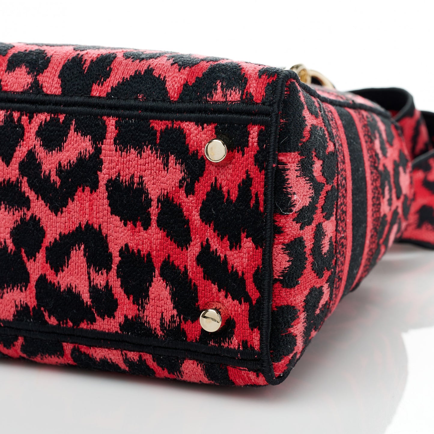Canvas Medium Mizza Embroidered Lady D-Lite Fuchsia