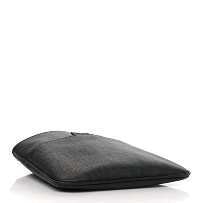 Fendi Zucca Spalmati Messenger Bag Black 4 of 10