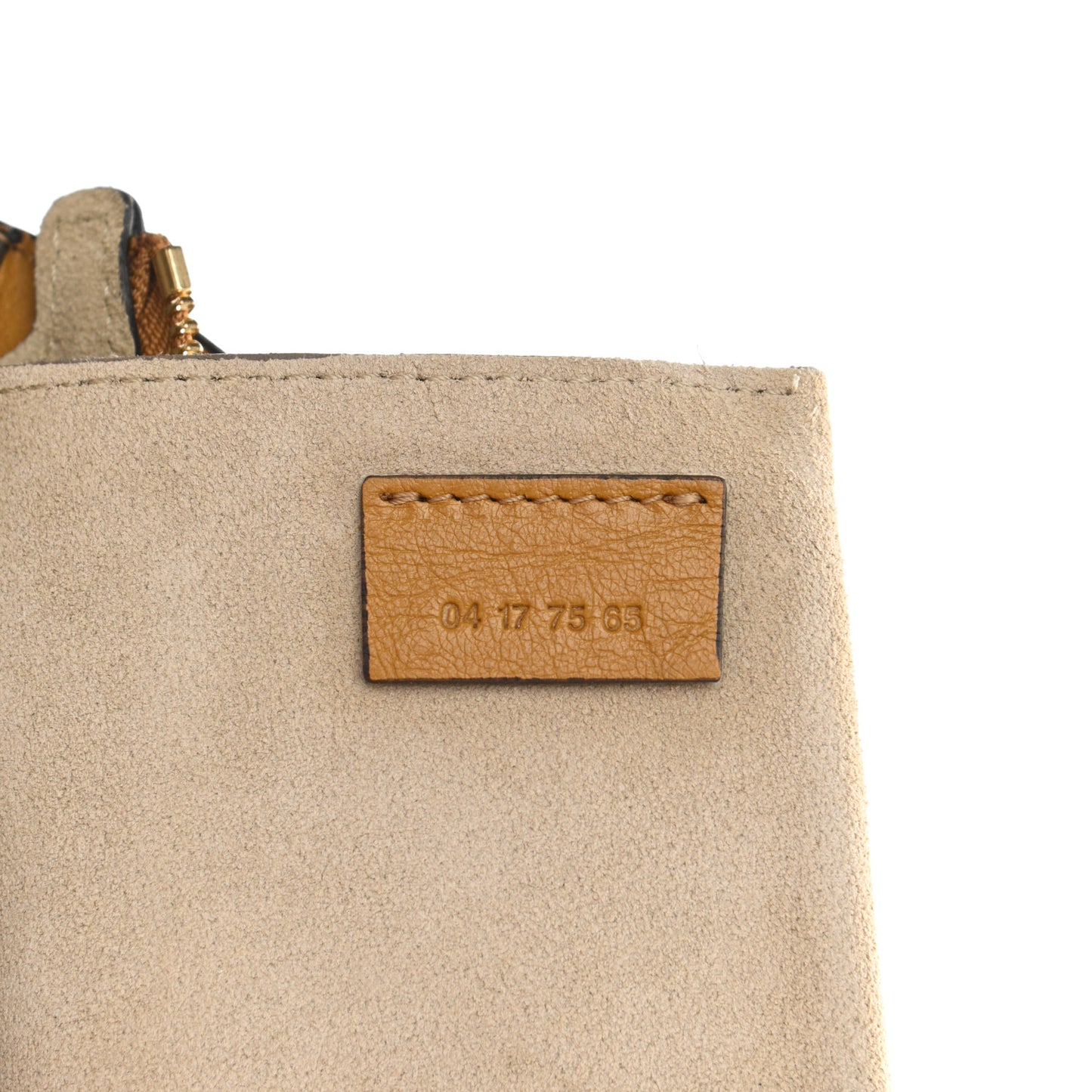 Calfskin Suede Small Pixie Bag Mustard Brown