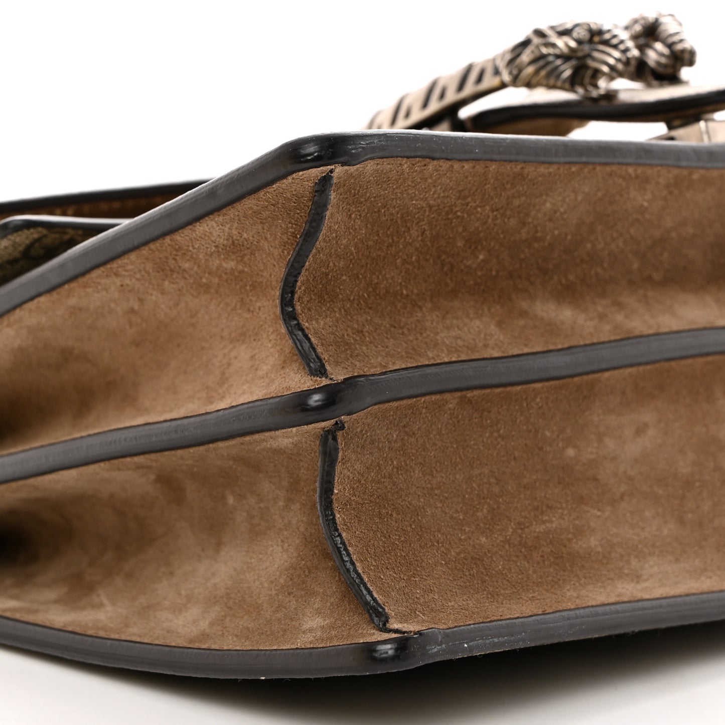 GG Supreme Monogram Small Dionysus Shoulder Bag Taupe