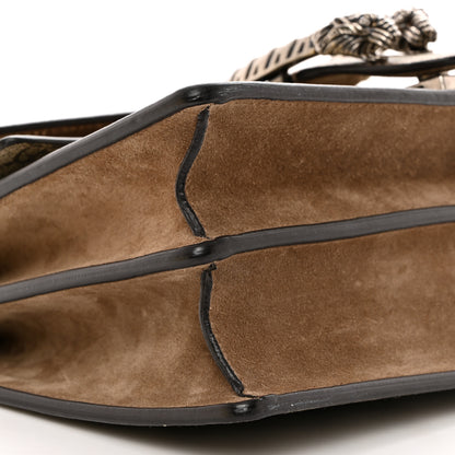 Gucci GG Supreme Monogram Small Dionysus Shoulder Bag Taupe 9 of 10