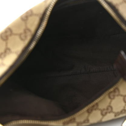 Gucci Monogram Medium Horsebit Chain Hobo Dark Brown 5 of 9