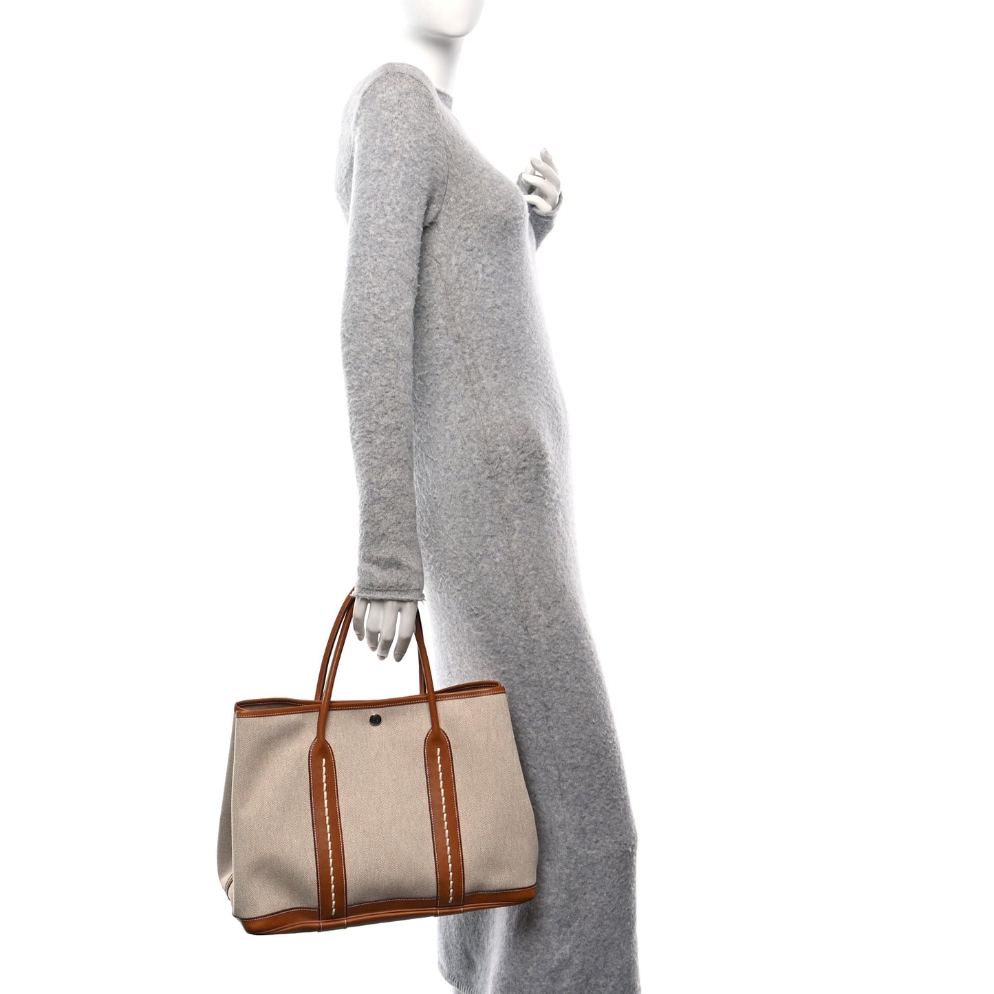 Barenia Toile Garden Party 36 MM Tote Ecru