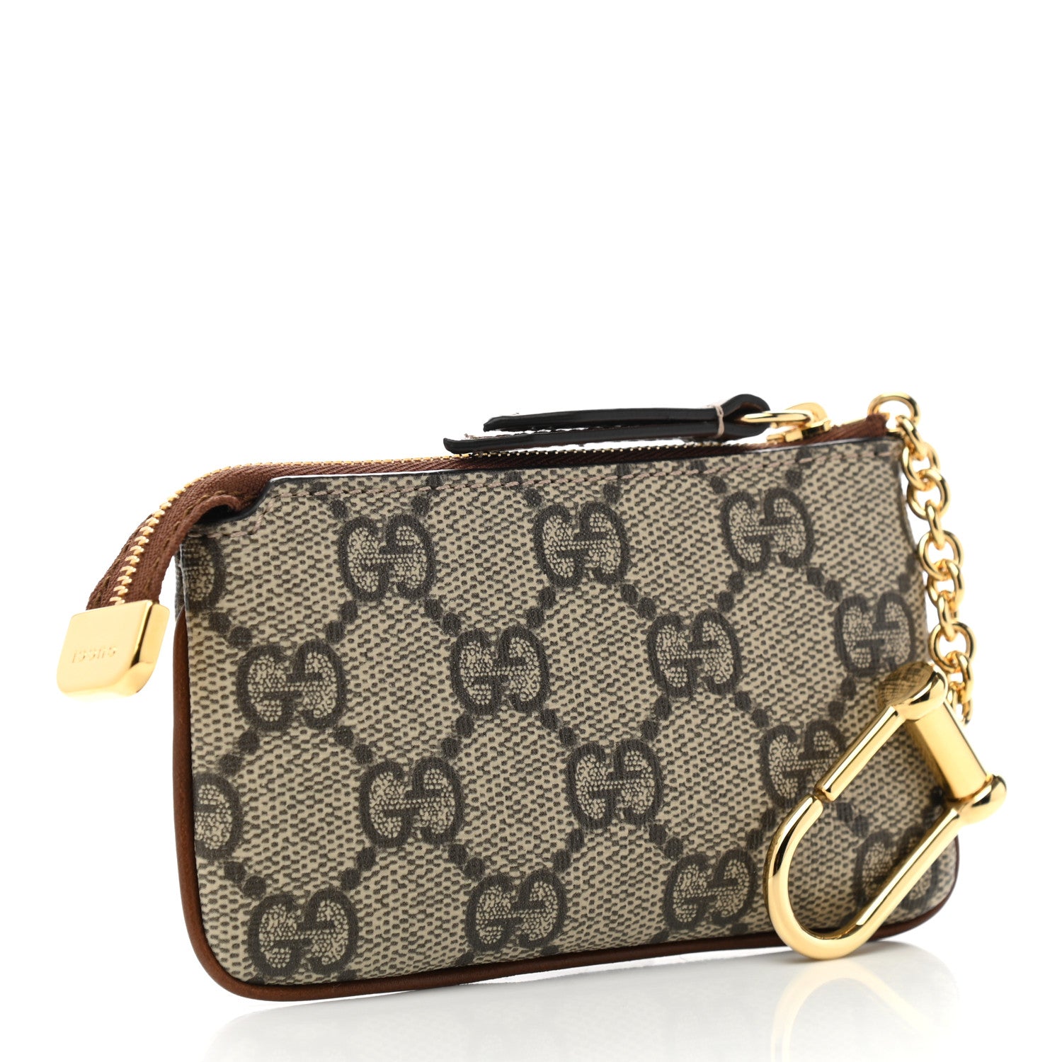 Gucci GG Supreme Monogram Key Case Brown 3 of 7