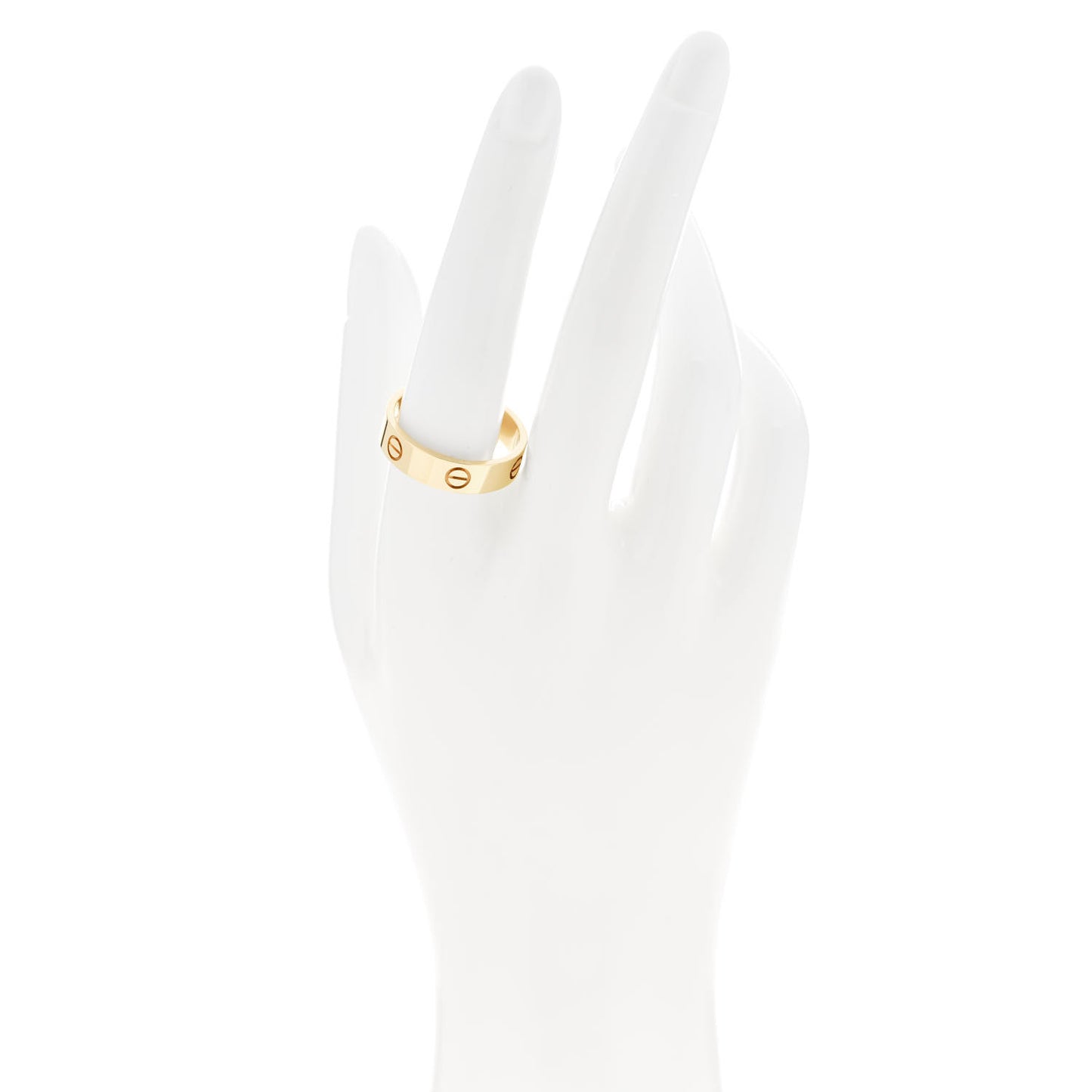 18K Yellow Gold 5.5mm LOVE Ring 62 10