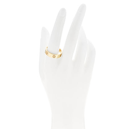 Cartier 18K Yellow Gold 5.5mm LOVE Ring 62 10 2 of 4