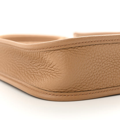 Hermes Taurillon Clemence Amazone Evelyne TPM Chai 9 of 11