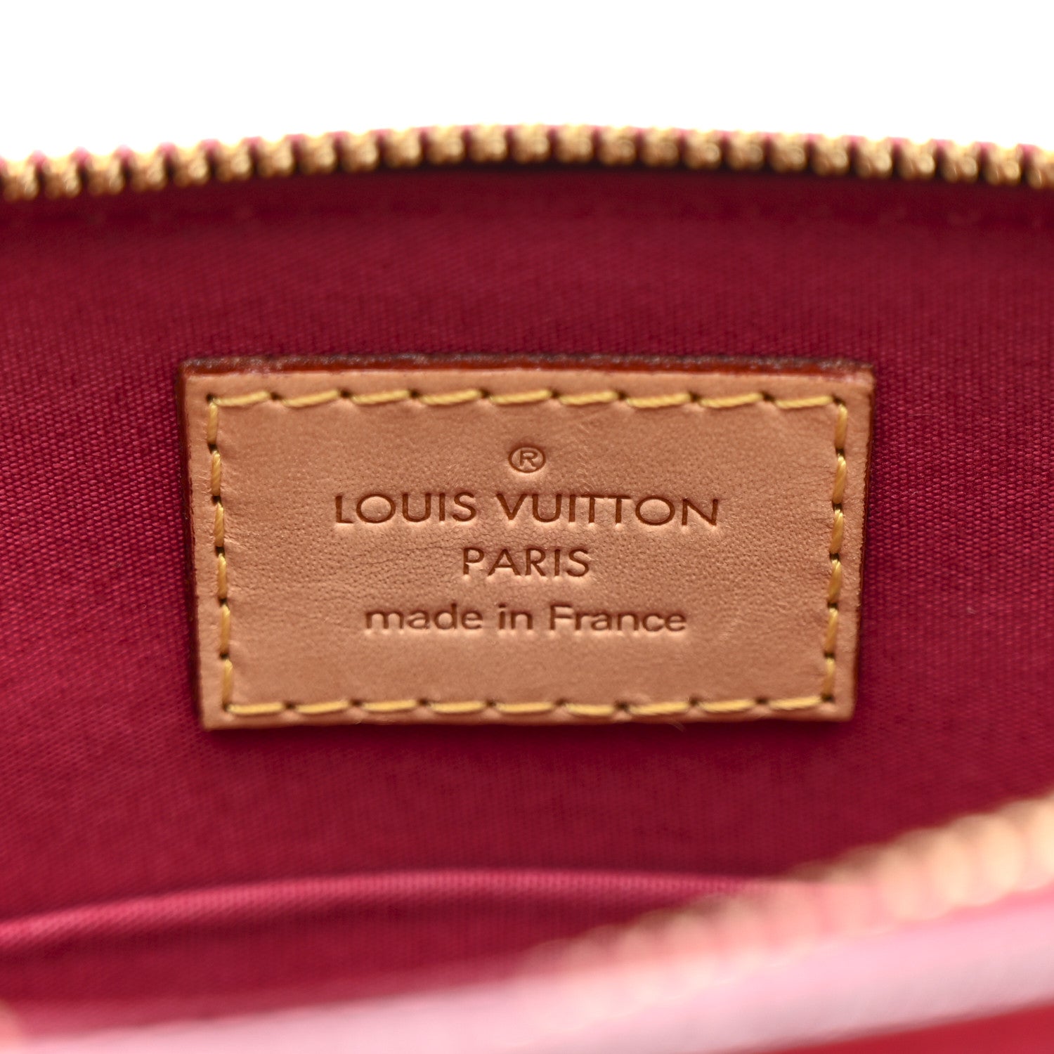 Louis Vuitton Vernis Alma BB Rose Indien 6 of 10