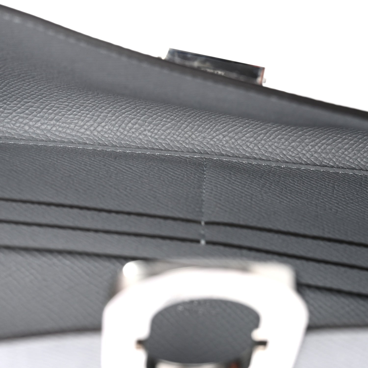 Hermes Epsom Maillon Wallet To Go Gris Pantin 5 of 10